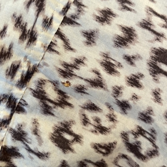 J. Crew animal print button up XL - Picture 7 of 7